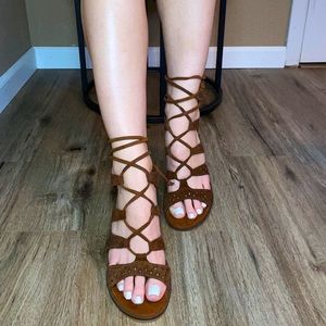Steve Madden Lace Up Sandals